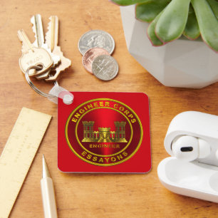 Engineeringkorps Schlüsselanhänger