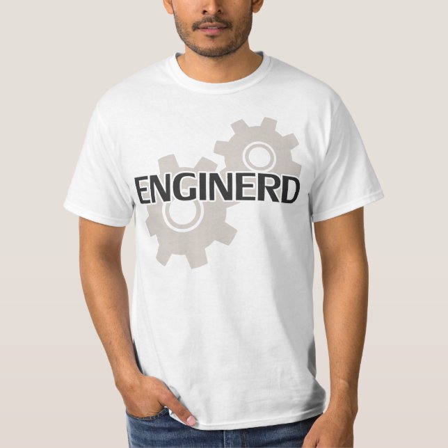 Enginerd Ingenieur-Nerd T-Shirt (Vorderseite)