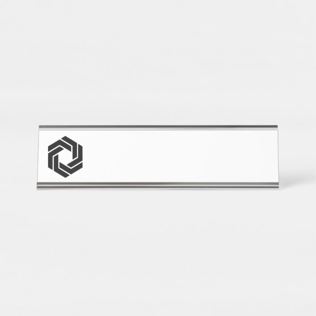 EnGioNeer Name Plate Schreibtischnamensplakette (Vorderseite )