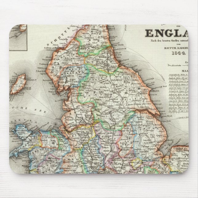 England 2 mousepad (Vorne)