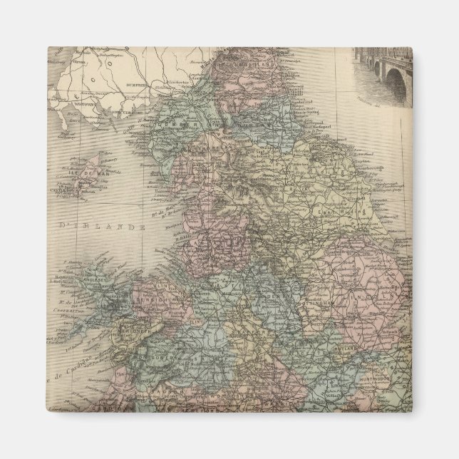 England 3 magnet (Vorne)