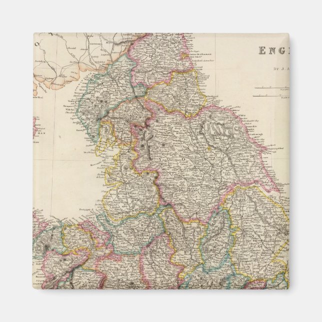 England 3 magnet (Vorne)