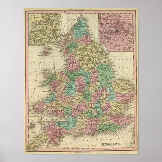 England 6 poster (Vorne)