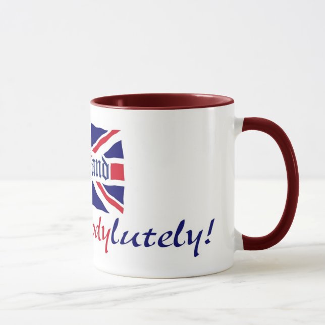 England Absobloodylutely Tasse (Rechts)