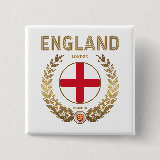 England Button (Vorderseite)