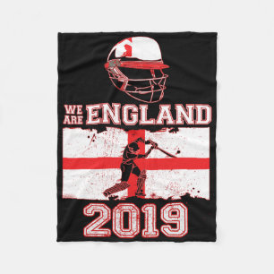 England Cricket Team Anhänger Wir Sind England Gif Fleecedecke
