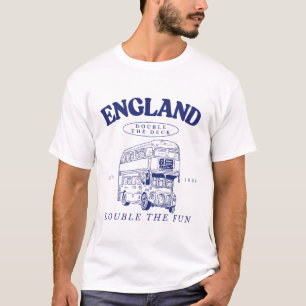 England: doppelte Deck, doppelter Spaß T-Shirt