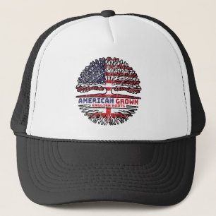 England England USA USA Vereinigte Staaten Tree Truckerkappe
