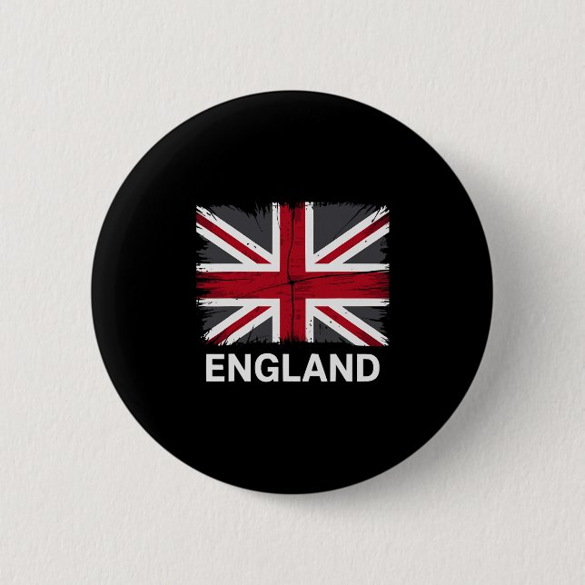 England Englisch Großbritannien Uk Geschichte Urla Button (Vorderseite)