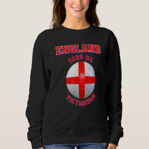England Englische Fußballmannschaft Fan Slogans Sweatshirt