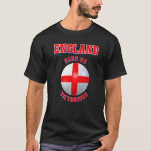 England Englische Fußballmannschaft Fan Slogans T-Shirt