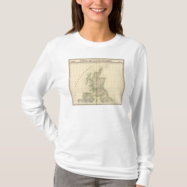 England, Europa 7 T-Shirt (Vorderseite)
