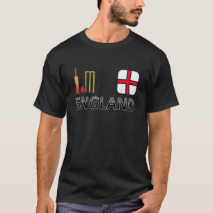 England Fans Cricket Team English Fans Cricket T-Shirt