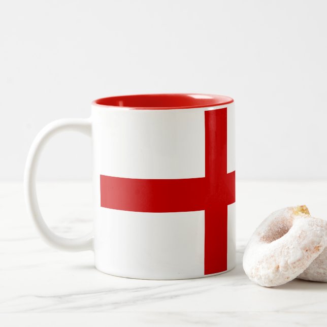 England Fans Tasse (Mit Donut)
