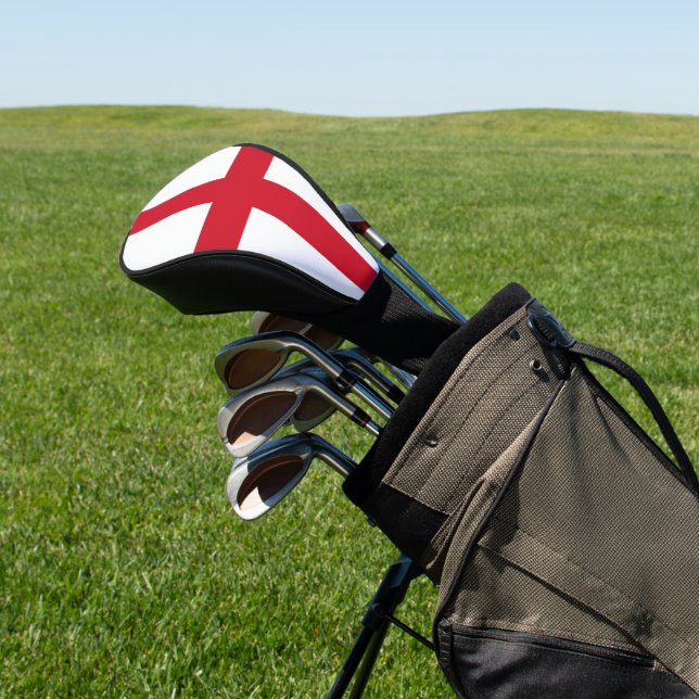 England Flag dccn Golf Headcover (In SItu)