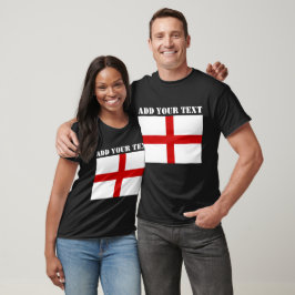 England Flag Football Soccer Vereinigtes Königreic T-Shirt