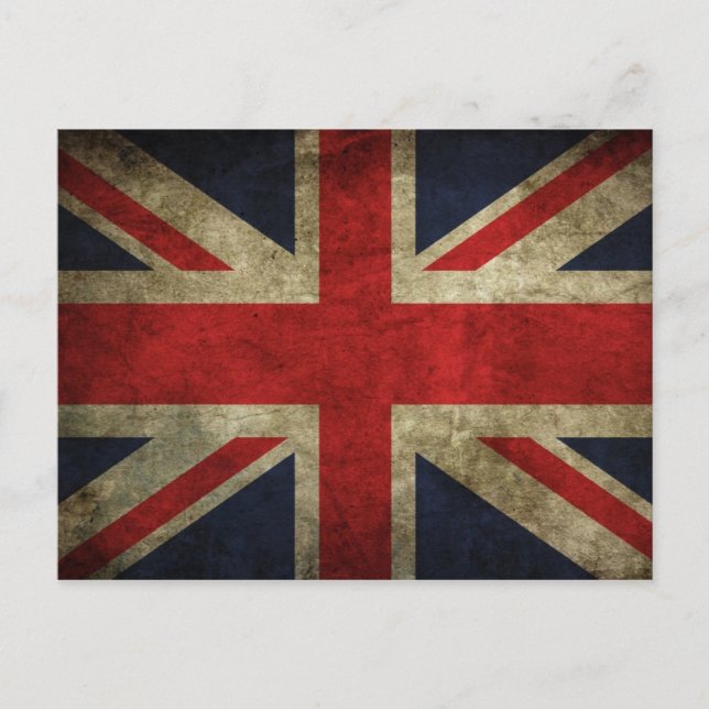 England Flag Postkarte (Vorderseite)
