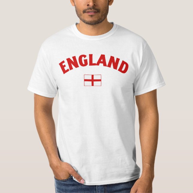 England Flag T-Shirt (Vorderseite)