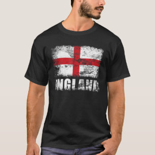 England Flag T Shirt Cross Saint George Flag Te