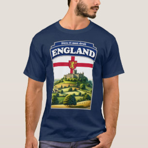 England Flag Vereinigtes Königreich T-Shirt