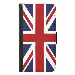 England-Flagge 3 Samsung Galaxy S5 Geldbeutel Hülle