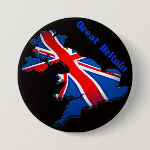 England-Flagge Button
