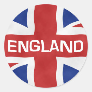 England-Flagge des Vereinigten Königreichs (Verein Runder Aufkleber