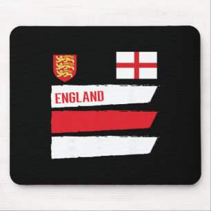 England-Flagge Englisch Fußball-Fan Männer Frauen Mousepad