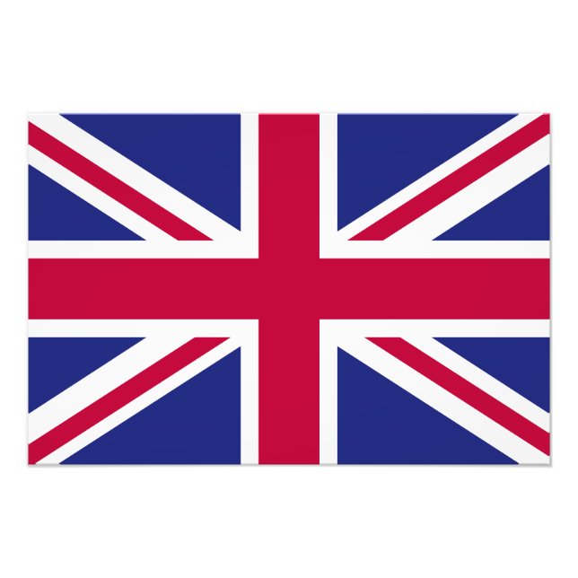 England-Flagge Fotodruck (Vorne)