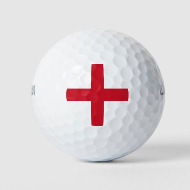 England-Flagge Golfball (Vorderseite)