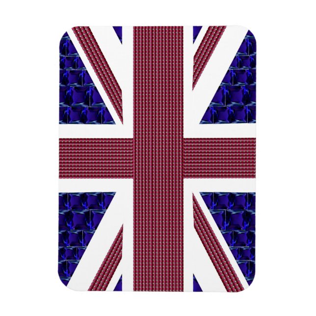 England-Flagge, Großbritannien-Flagge Magnet (Vertikal)