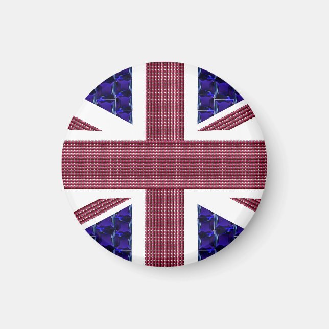 England-Flagge, Großbritannien-Flagge Magnet (Vorne)