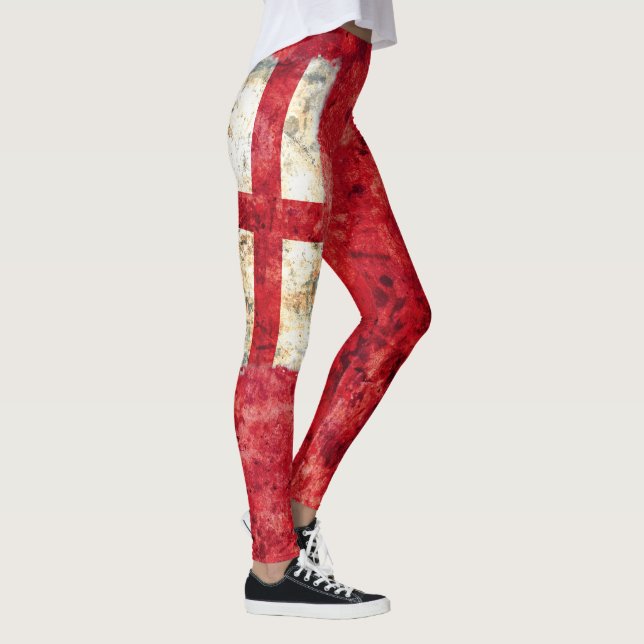 England-Flagge Leggings (Rechts)