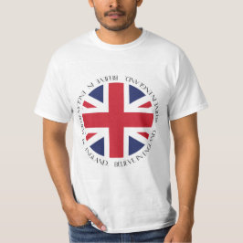 England-Flagge Patriotische Kleidung T-Shirt