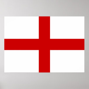 England-Flagge Poster