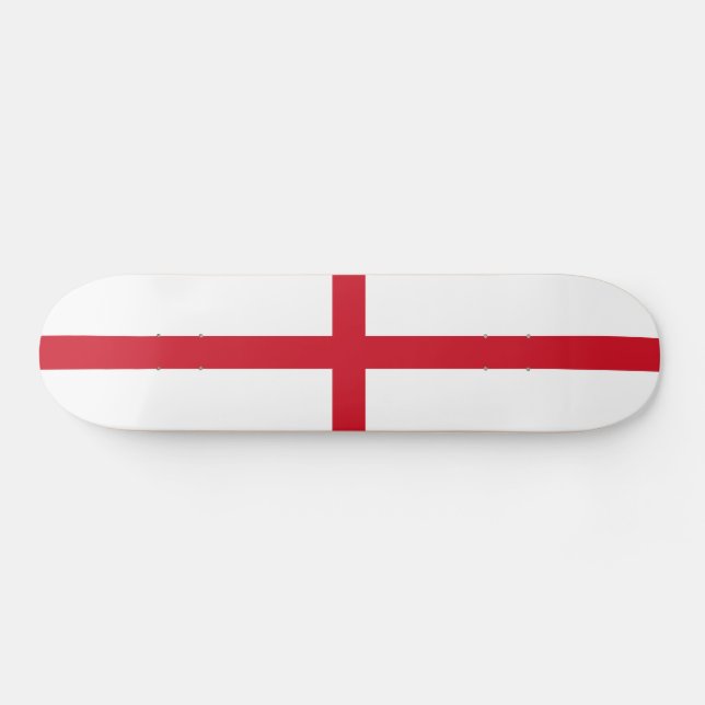 England-Flagge Skateboard (Horizontal)