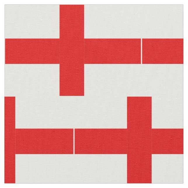 England-Flagge Stoff (Nahaufnahme)
