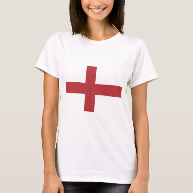 England-Flagge T-Shirt (Vorderseite)