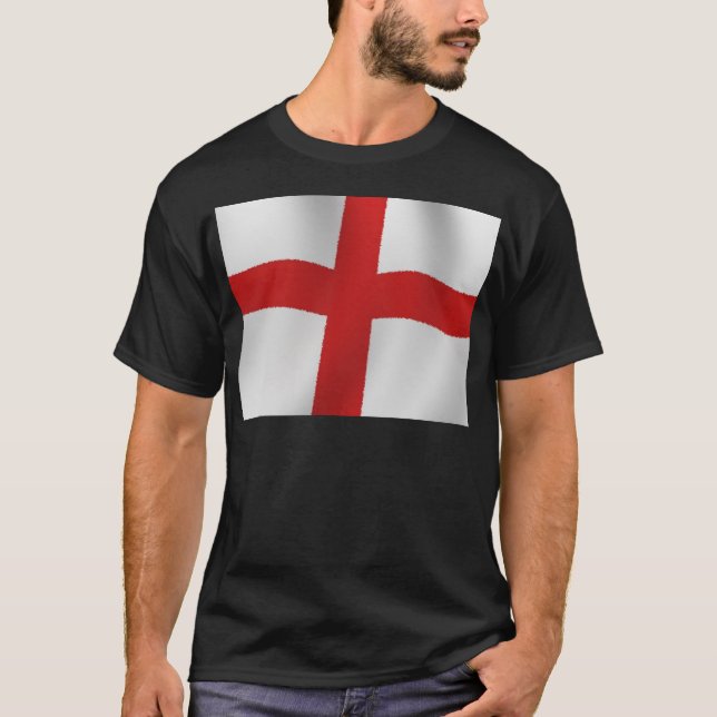 England-Flagge T-Shirt (Vorderseite)