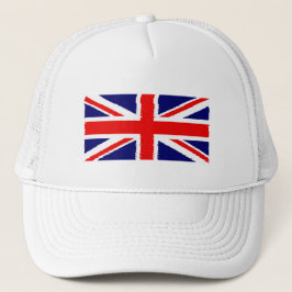 England-Flagge Truckerkappe