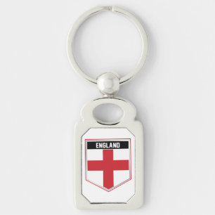 England Flaggen-Schild Schlüsselanhänger