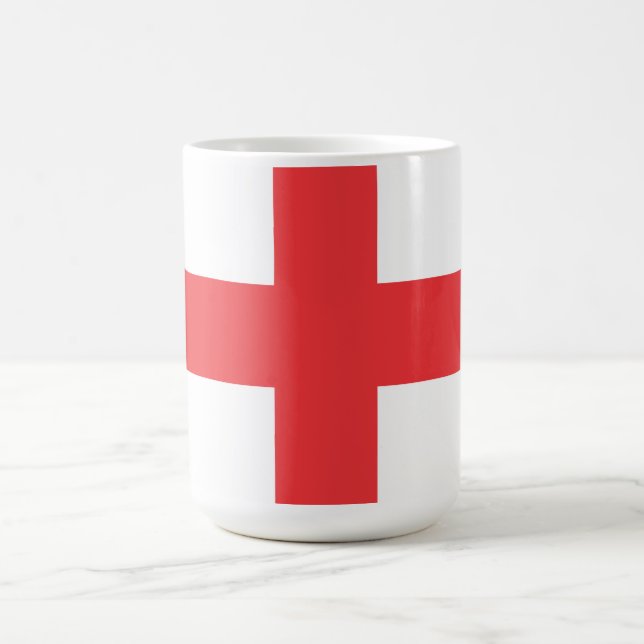 England-Flaggen-Tasse Kaffeetasse (Mittel)