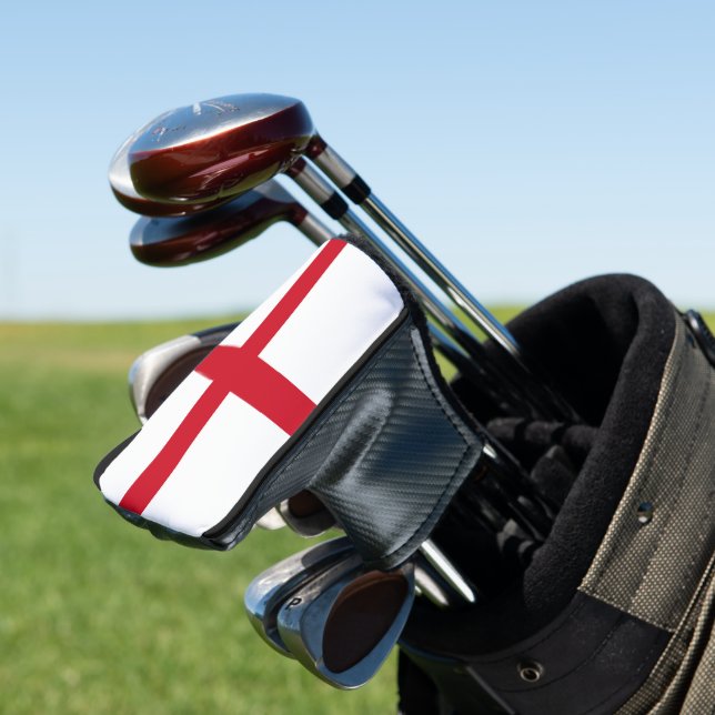 England-Flaggenkatze Golf Headcover (In Situ)
