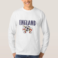 England Football Fan Shirt Englische Flagge