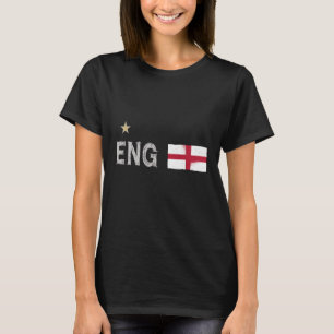 England Football Fan Shirt Englische Flagge