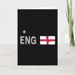England Football Fan Shirt Englische Flagge Karte