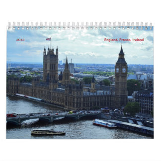 England, Frankreich, Irland 2016 Kalender