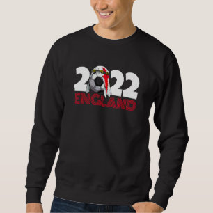 England Fußball 2022 Arabischer Fußball Keffiyeh E Sweatshirt