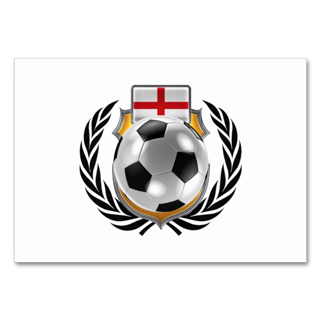 England Fußball Champions Tischnummer (Vorderseite)