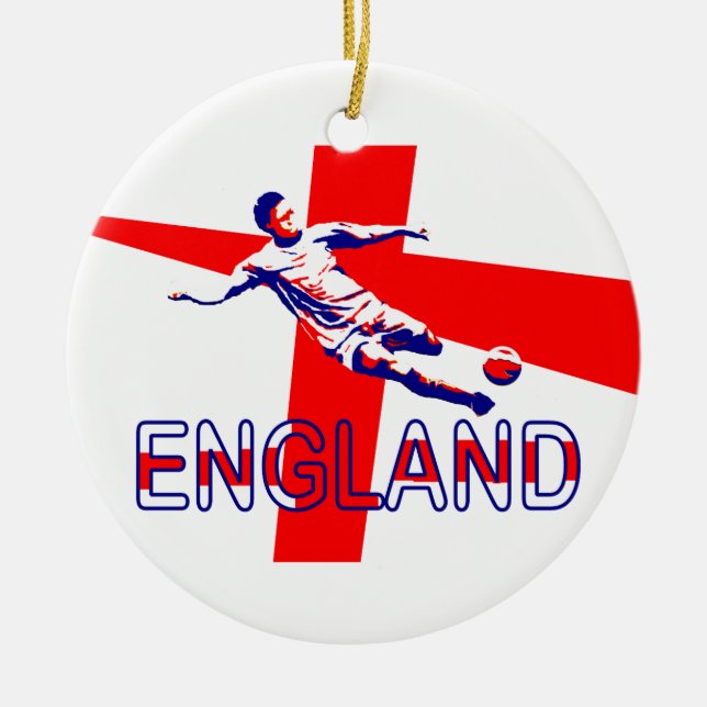 England-Fußball-Fußball #5 Keramikornament (Vorne)